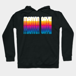 Retro Marvin Proud Name Personalized Gift Rainbow Style Hoodie